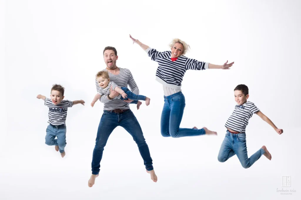 Séance photo famille en studio à Bourg-lès-Valence - Frédéric Trin photographe